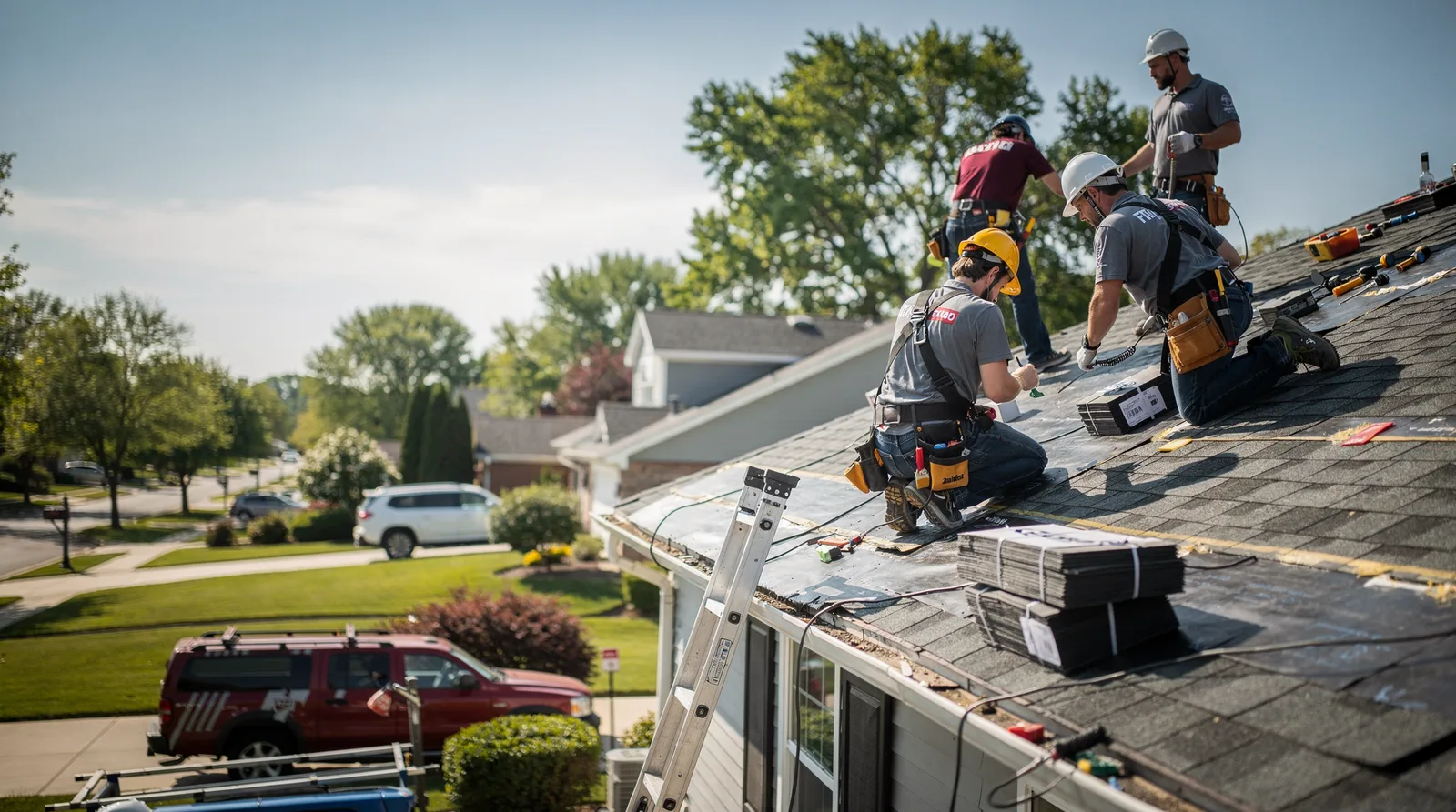 Roof Repair in Sandy Spring, MD around you